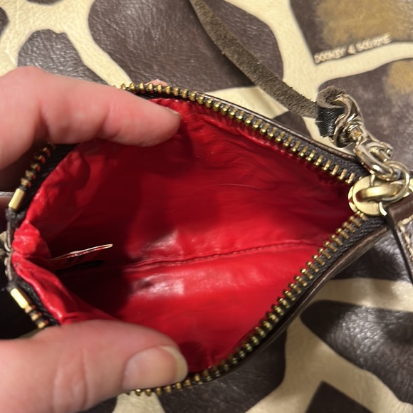 Dooney & Bourke Giraffe Print Purse - Picture 9 of 12